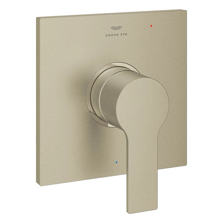 Pressure Balance Valve Trim Allure with Cartridge 1 Metal Lever Brushed Nickel Infinity ADA