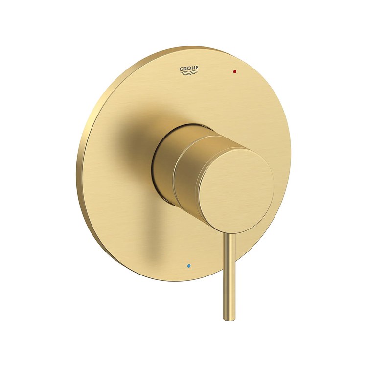 Pressure Balance Valve Trim Atrio with Cartridge 1 Metal Lever Brushed Cool Sunrise ADA - Image 1