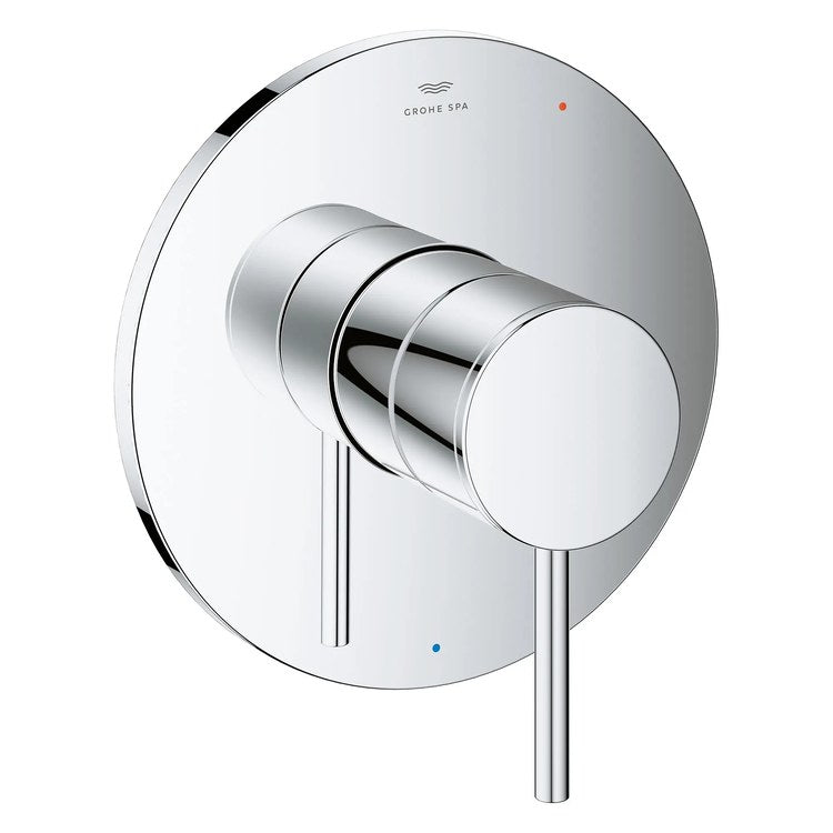 Pressure Balance Valve Trim Atrio with Cartridge 1 Metal Lever StarLight Chrome ADA - Image 1