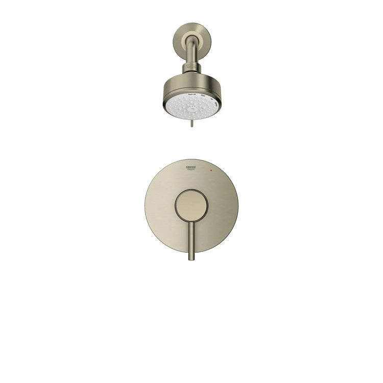 Pressure Balance Valve Trim Concetto 1 Metal Lever Brushed Nickel Infinity WaterSense ADA for Shower Only - Image 3