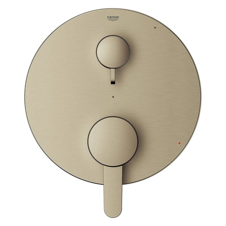 Pressure Balance Valve Trim Cosmopolitan with 2 Way Diverter/Cartridge 2 Metal Lever Brushed Nickel Infinity ADA - Image 3