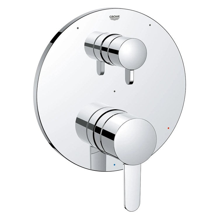 Pressure Balance Valve Trim Cosmopolitan with 3 Way Diverter/Cartridge 2 Metal Lever StarLight Chrome ADA - Image 3