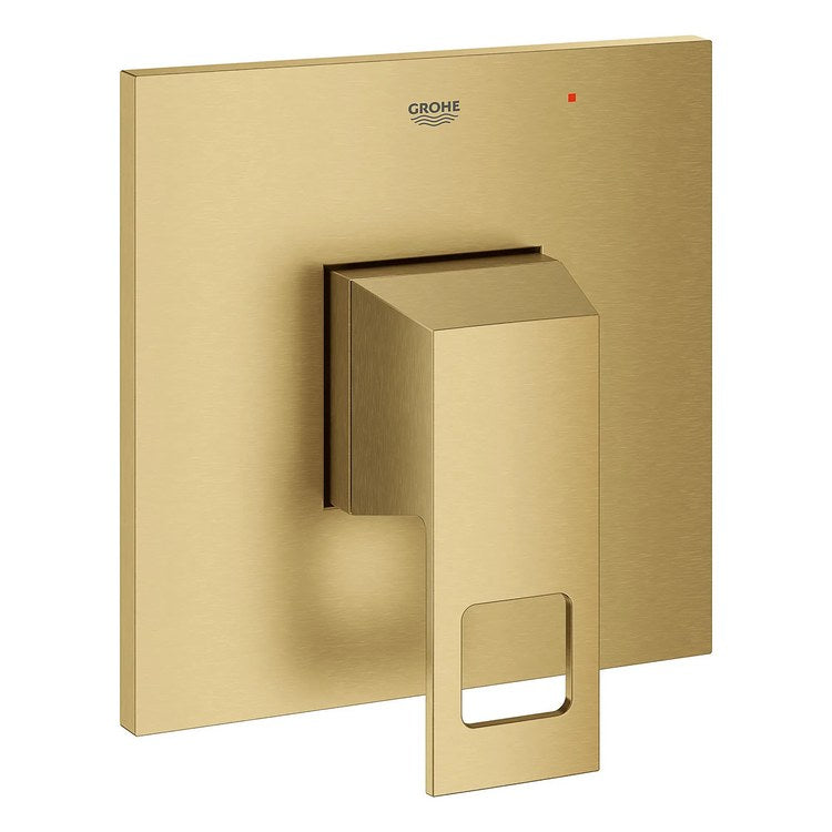 Pressure Balance Valve Trim Eurocube with Cartridge 1 Metal Lever Brushed Cool Sunrise ADA - Image 2