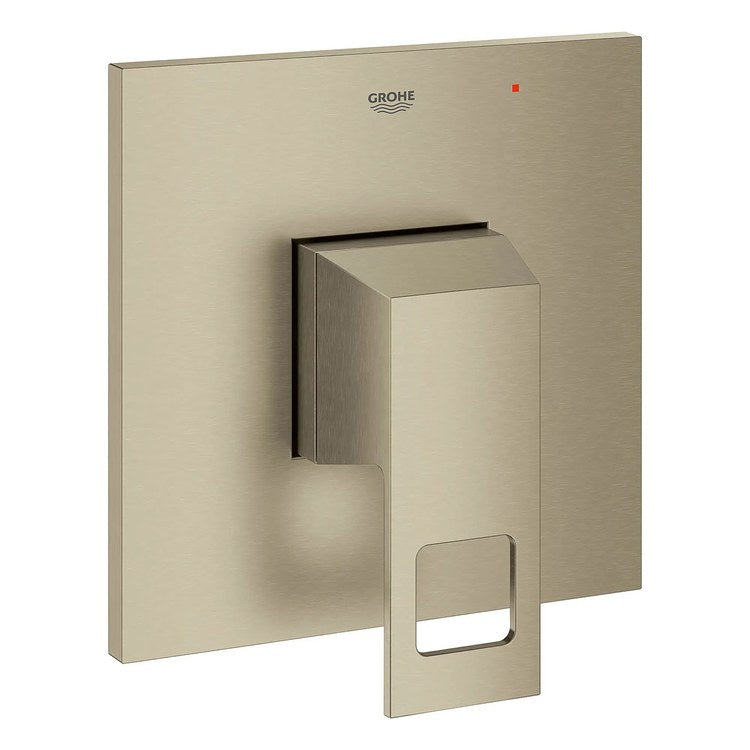 Pressure Balance Valve Trim Eurocube with Cartridge 1 Metal Lever Brushed Nickel ADA - Image 3