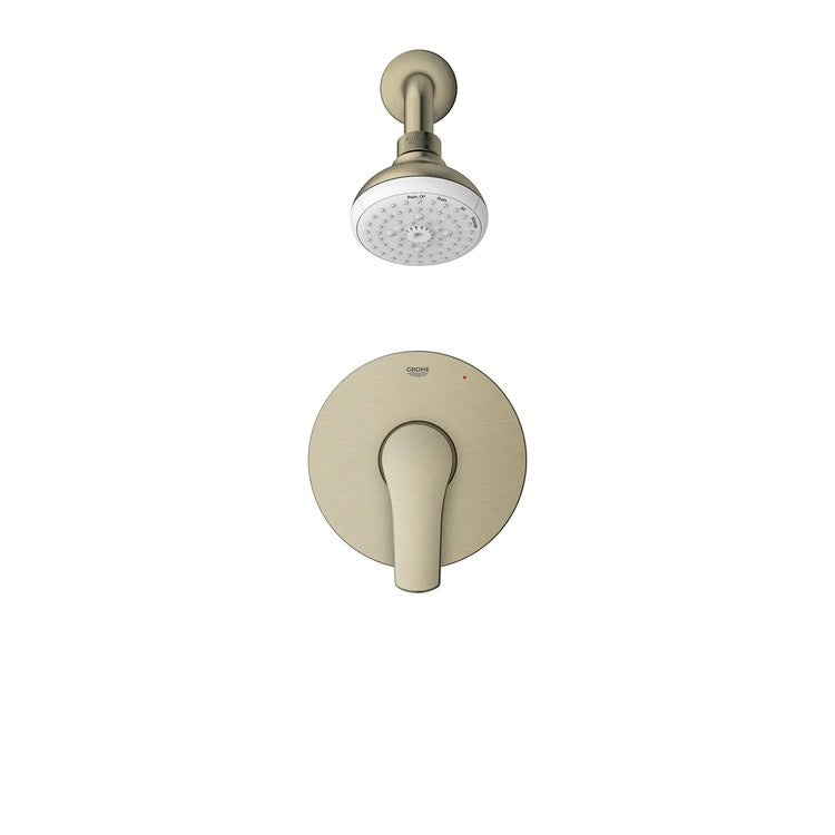 Pressure Balance Valve Trim Eurosmart 1 Metal Lever Brushed Nickel Infinity WaterSense ADA for Shower Only - Image 3