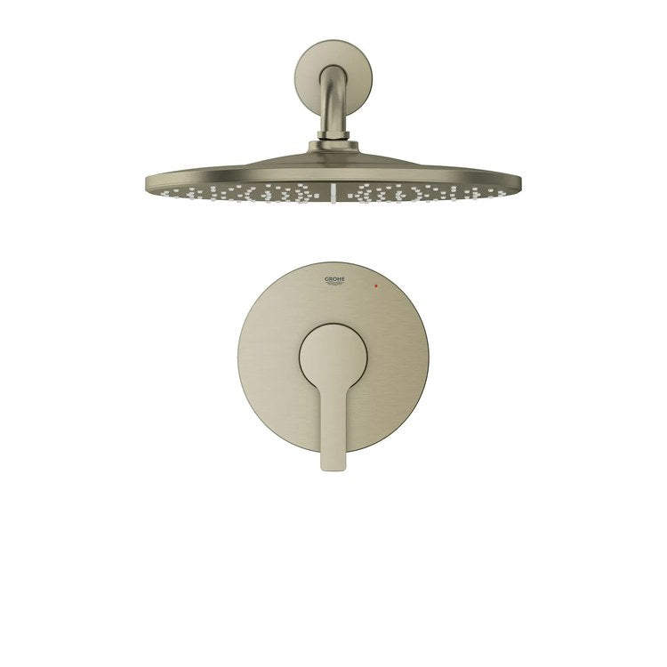 Pressure Balance Valve Trim Lineare 1 Metal Lever Brushed Nickel Infinity WaterSense ADA for Shower Only - Image 3