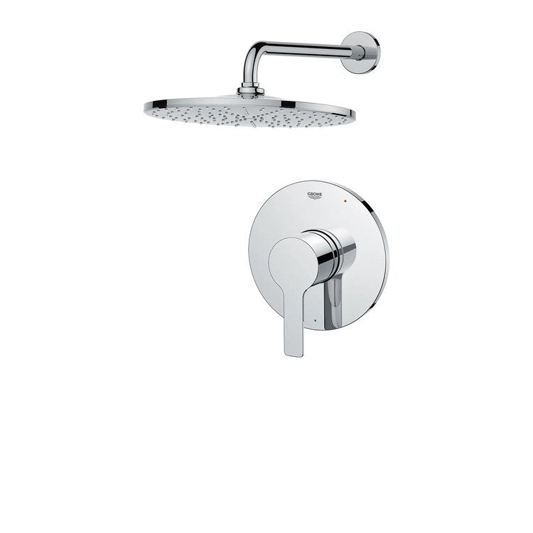 Pressure Balance Valve Trim Lineare 1 Lever StarLight Chrome WaterSense ADA for Shower Only - Image 2