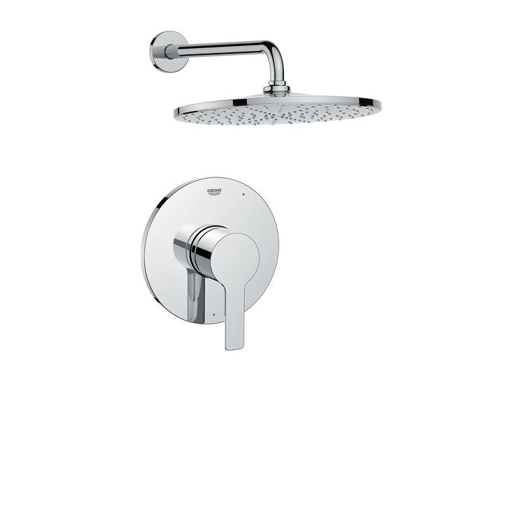 Pressure Balance Valve Trim Lineare 1 Lever StarLight Chrome WaterSense ADA for Shower Only - Image 1
