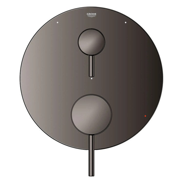 Pressure Balance Valve Trim Timeless with 3 Way Diverter/Cartridge 2 Metal Lever Hard Graphite ADA - Image 2