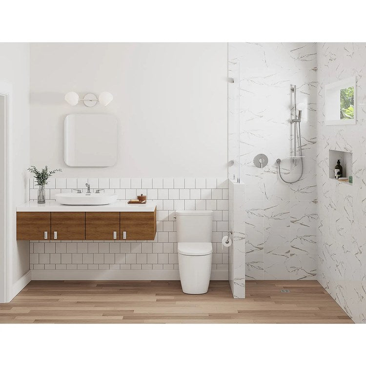 Pressure Balance Valve Trim Timeless 2 Lever StarLight Chrome WaterSense for Shower Only - Image 2