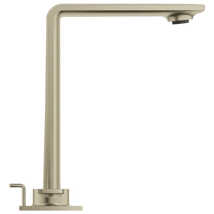 Lavatory Faucet Allure New Medium Widespread 8 Inch Spread 2 Lever ADA WaterSense/CALGreen/cUPC Brushed Nickel Infinity 1.2 Gallons per Minute Deck 3 Hole EcoJoy - Image 2