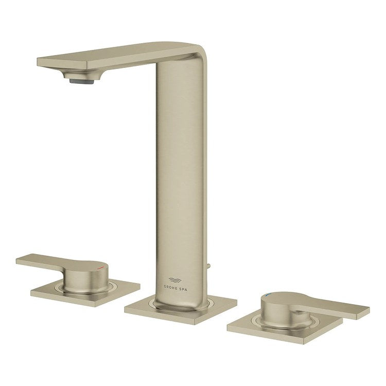 Lavatory Faucet Allure New Medium Widespread 8 Inch Spread 2 Lever ADA WaterSense/CALGreen/cUPC Brushed Nickel Infinity 1.2 Gallons per Minute Deck 3 Hole EcoJoy - Image 3