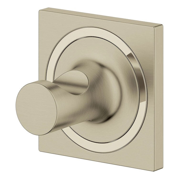 Towel Hook Allure Brushed Nickel Infinity Wall Mount Metal - Image 2
