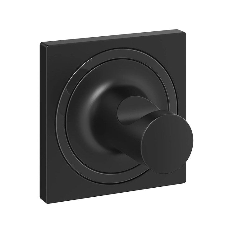 Towel Hook Allure Matte Black Wall Mount Metal - Image 1