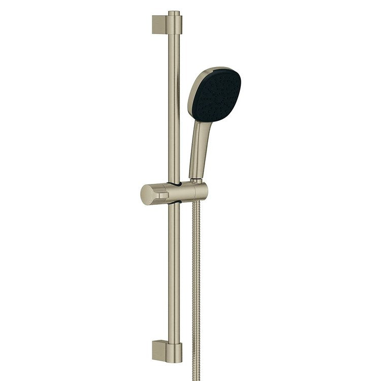 Handshower Combination Tempesta 110 Square Brushed Nickel Infinity WaterSense 4-5/16 Inch 1.75 Gallons per Minute