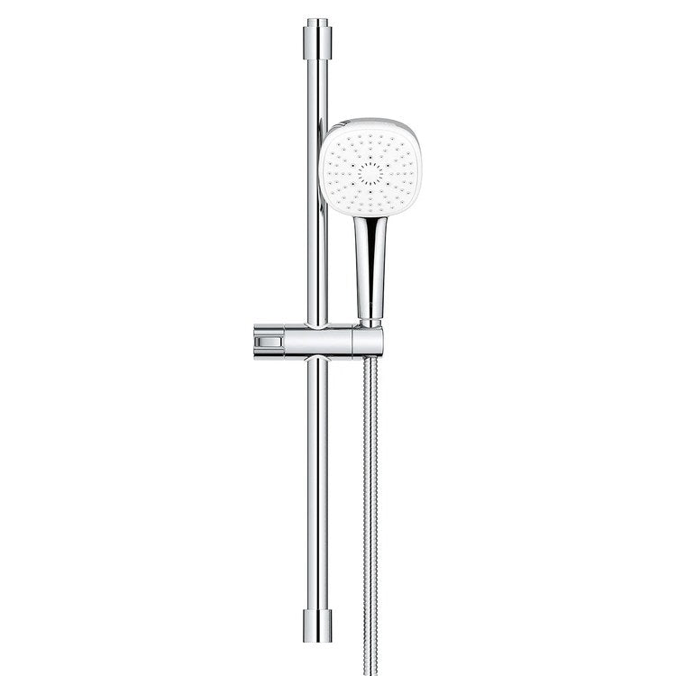 Handshower Combination Tempesta 110 Square StarLight Chrome WaterSense 4-5/16 Inch 1.75 Gallons per Minute - Image 2