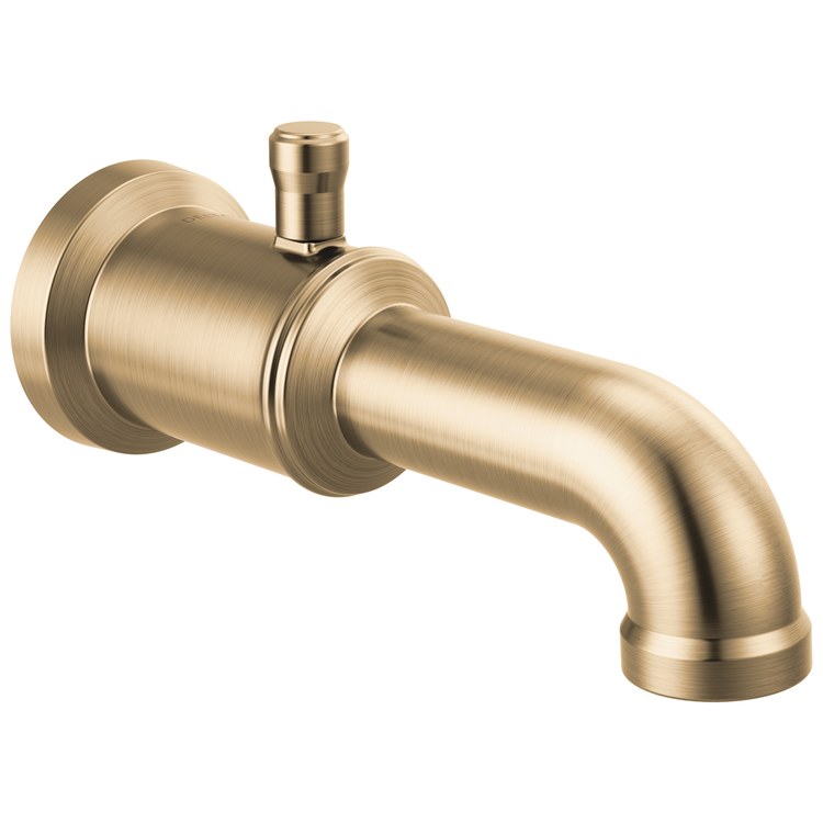 Tub Spout Broderick Diverter Lumicoat Champagne Bronze 8-1/4 Inch ABS - Image 1