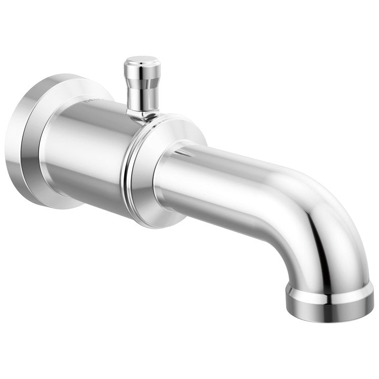 Tub Spout Broderick Diverter Lumicoat Polished Chrome 8-1/4 Inch ABS