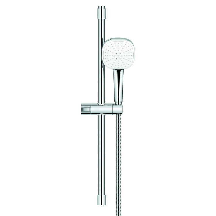 Handshower Combination Tempesta 110 Square StarLight Chrome WaterSense 4-5/16 Inch 1.5 Gallons per Minute - Image 2