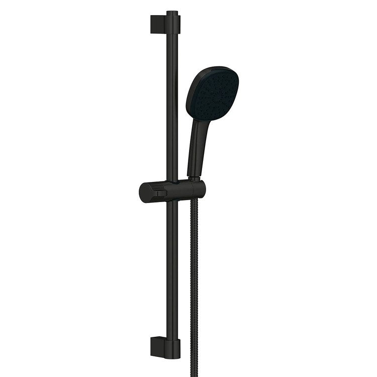 Handshower Combination Tempesta 110 Square Matte Black WaterSense 4-5/16 Inch 1.75 Gallons per Minute - Image 1
