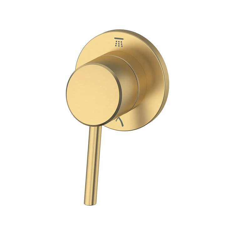 Diverter Concetto 2 Way Brushed Cool Sunrise 1 Hole 1 Lever ADA - Image 3