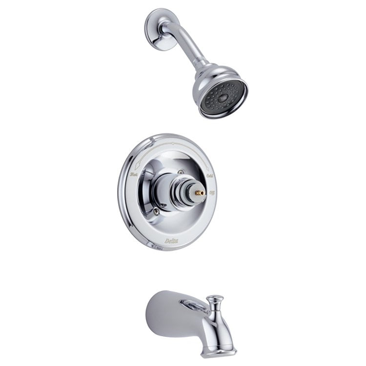 Tub and Shower Trim Modern 14 Series Monitor 1 Lever Polished Chrome ADA 1.75 Gallons per Minute - Image 1