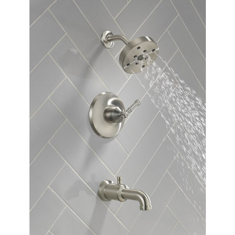 Tub and Shower Trim Broderick 17T 1 Lever Lumicoat Stainless ADA 1.75 Gallons per Minute - Image 3