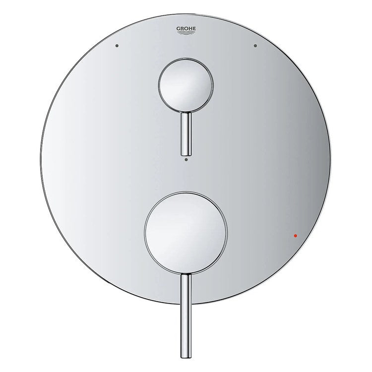 Pressure Balance Valve Trim Timeless with 3 Way Diverter/Cartridge 2 Metal Lever StarLight Chrome ADA - Image 2