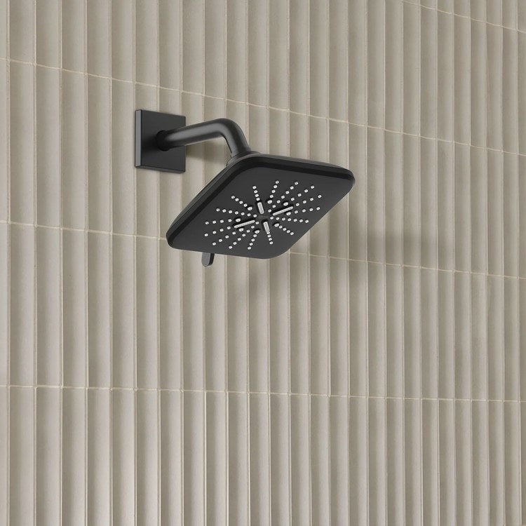 Showerhead SmartActive 3 Functions Matte Black 1.75 Gallons per Minute Rainshower - Image 3