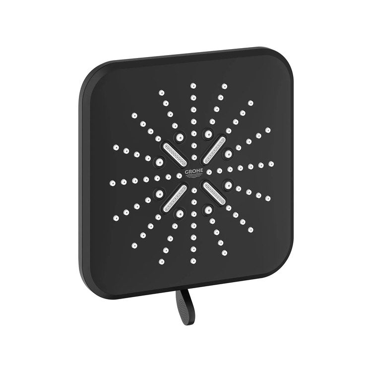 Showerhead SmartActive 3 Functions Matte Black 1.75 Gallons per Minute Rainshower - Image 1