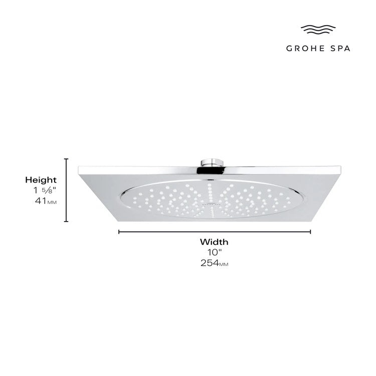 Showerhead 1 Functions StarLight Chrome 1.75 Gallons per Minute Rainshower - Image 3