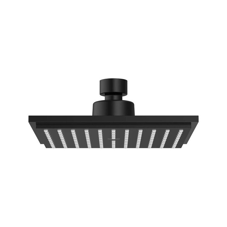Showerhead Euphoria 1 Functions Cube Matte Black 1.75 Gallons per Minute Rainshower - Image 2