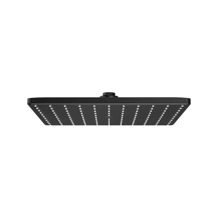 Showerhead Concetto Mono 310 1 Functions Matte Black 12 Inch 1.75 Gallons per Minute - Image 1