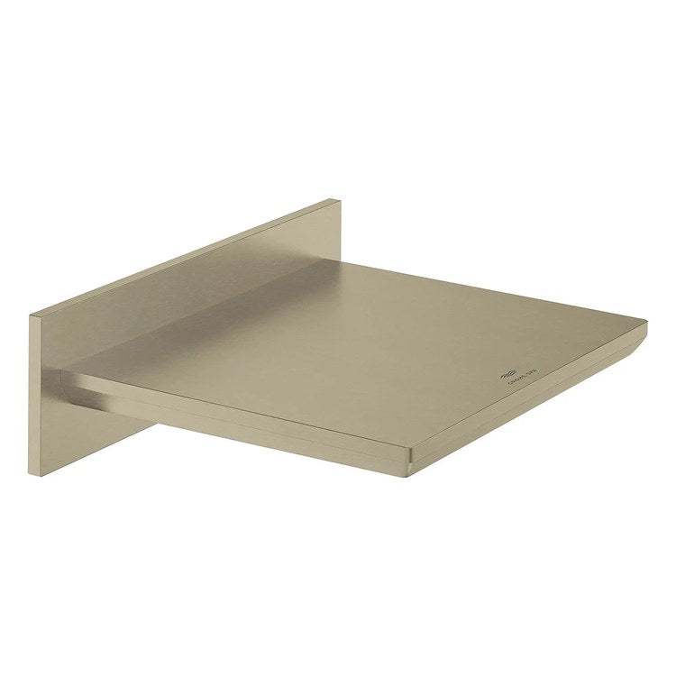 Tub Spout Allure Waterfall Brushed Nickel 6-5/8 Inch Metal - Image 1