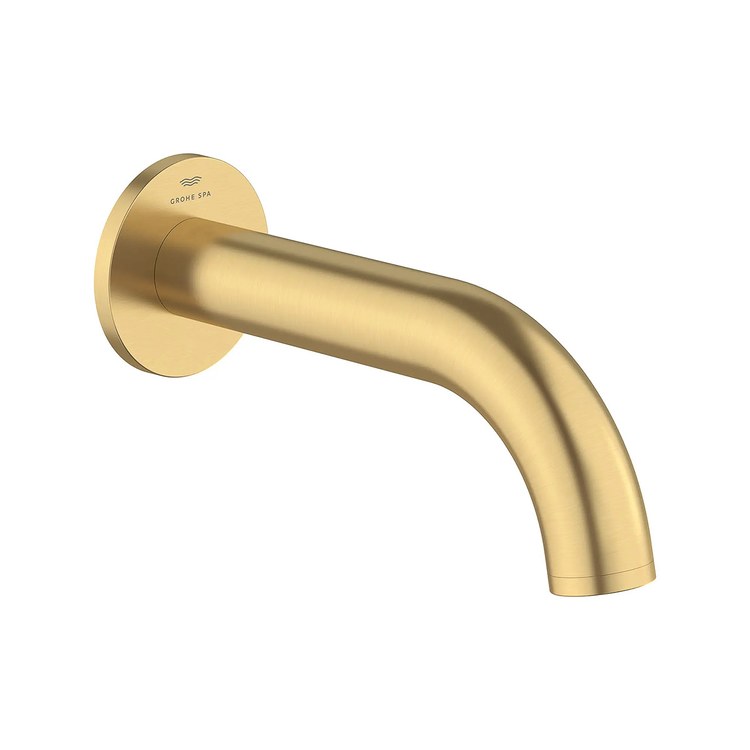 Tub Spout Atrio Brushed Cool Sunrise 6-3/4 Inch Metal 1/2 IN NPT - Image 1