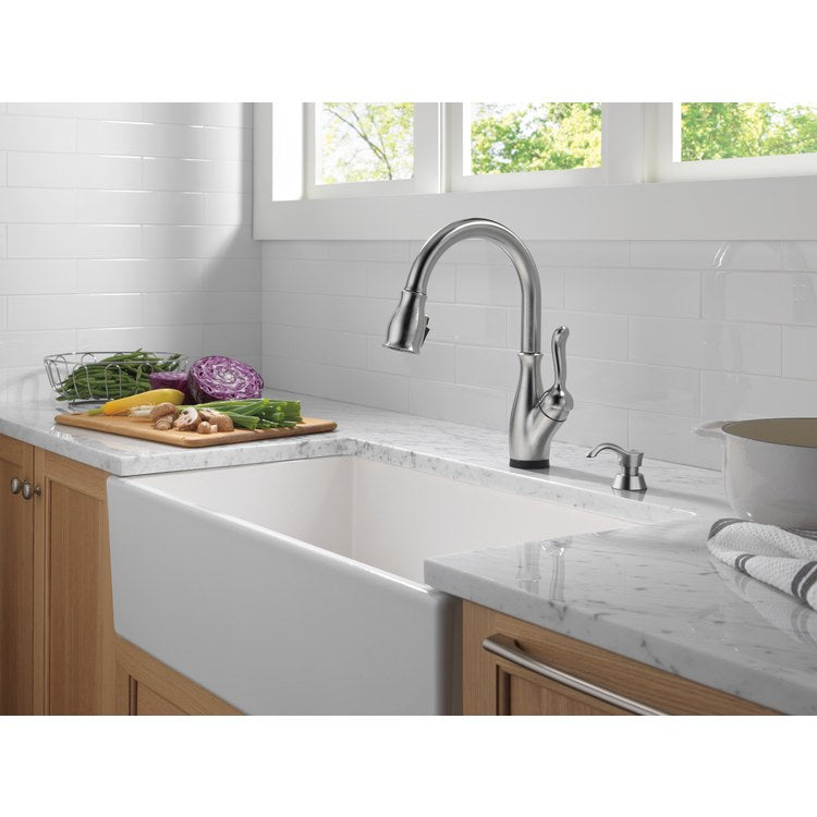 Kitchen Faucet Trinsic 1 Lever ADA CEC Matte Black Pull Down 2 Function Gooseneck 360 DEG Swivel 1 Hole Deck Touch2O/MagnaTite 1.8 Gallons per Minute - Image 2