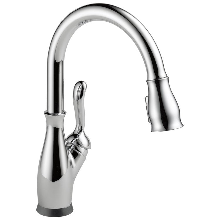 Kitchen Faucet Leland 1 Lever ADA CALGreen/CEC Brilliance Champagne Bronze Pull Down 3 Function Gooseneck 360 DEG Swivel 1/3 Hole Deck Diamond Seal Technology 1.8 Gallons per Minute - Image 1