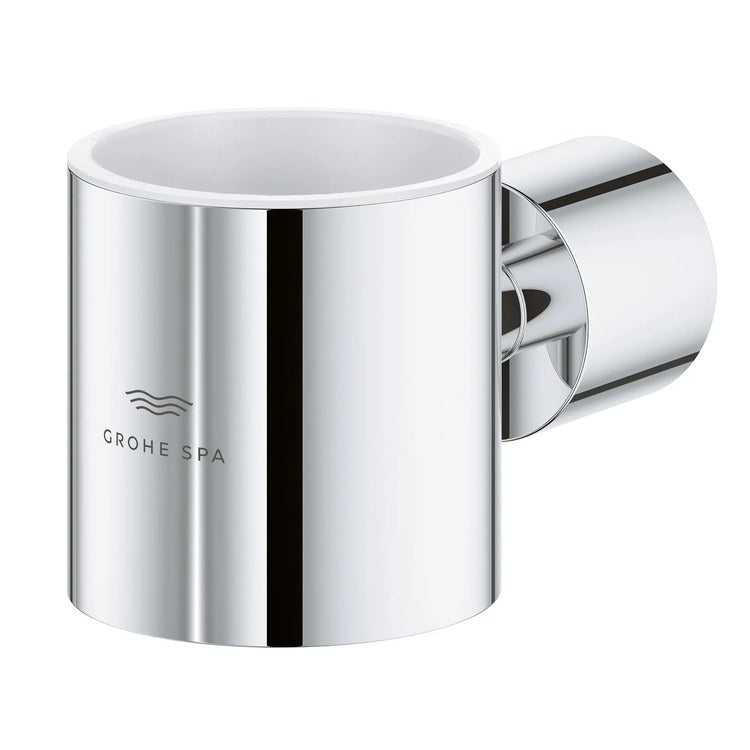 Holder Atrio StarLight Chrome Metal for Glass or Soap Dispenser - Image 2