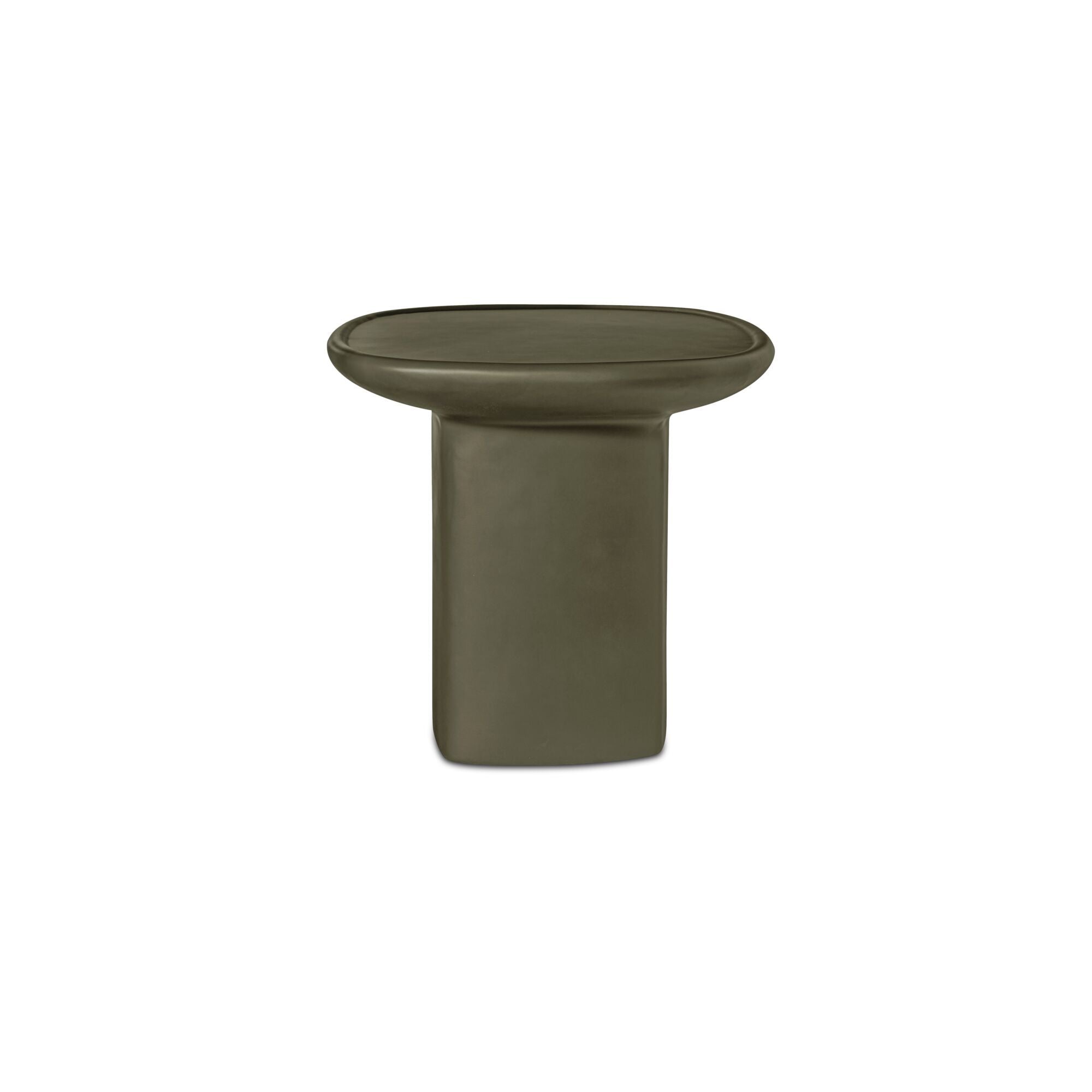 Manon - Outdoor Side Table - Deep Green - Image 1