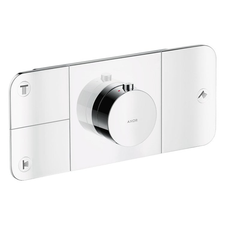 Thermostatic Trim Axor One 3 Function 1 Dial Matte White - Image 1