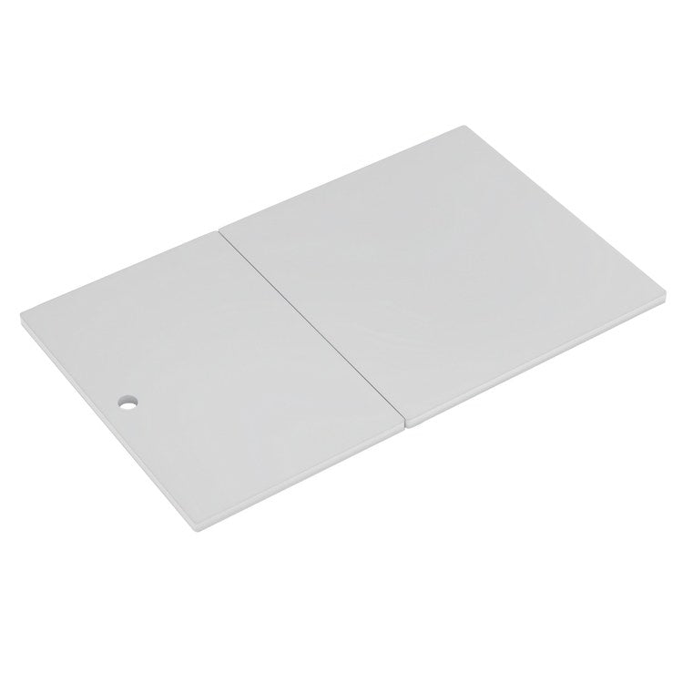 Cutting Board Set Circuit Chef 2 Piece White Polymer