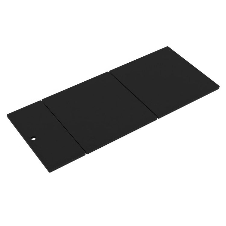Cutting Board Set Circuit Chef 3 Piece Black Polymer
