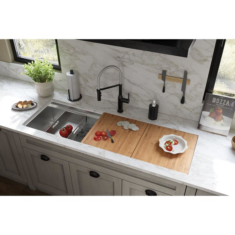 Sink Kit Circuit Chef 60 Inch 1 Bowls Stainless Steel/Brown Undermount - Image 2