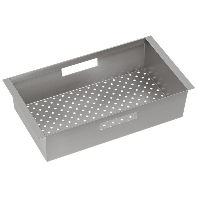 Colander Circuit Chef Lustrous Satin Stainless Steel for Sink