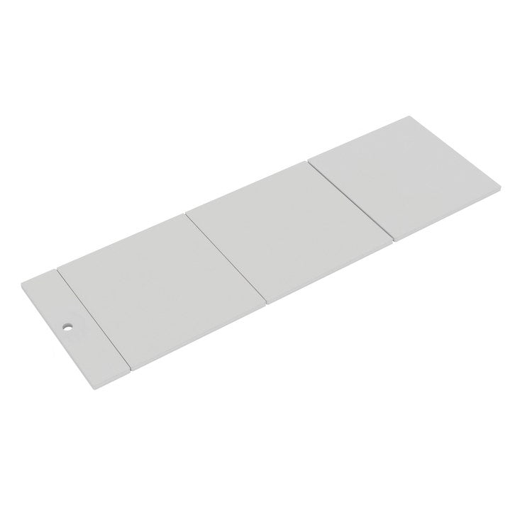Cutting Board Set Circuit Chef 4 Piece White Polymer