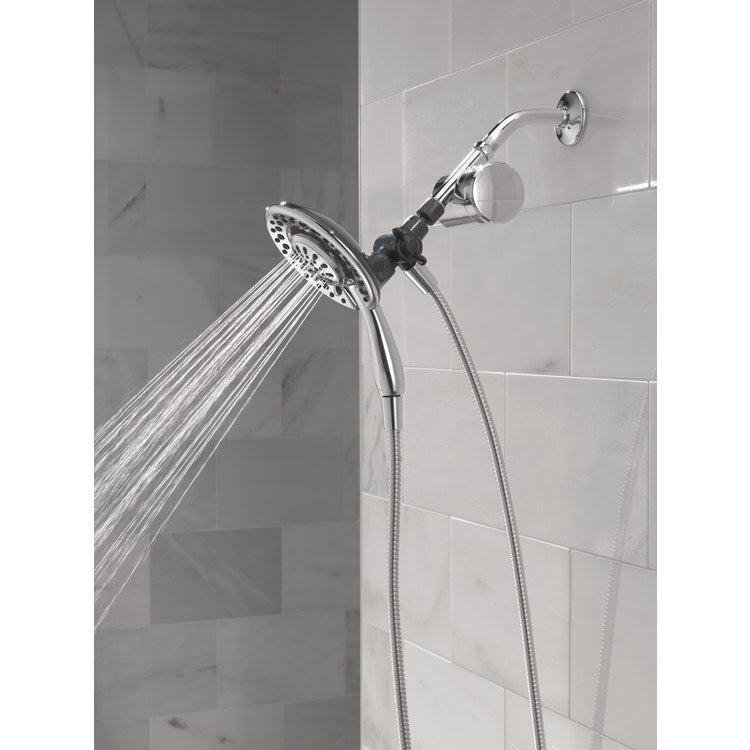 Handshower Combination Clarifi In2ition 2-In-1 with Filter Attachment Chrome WaterSense 6-1/8 Inch 1.75 Gallons per Minute - Image 3
