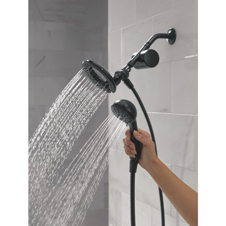 Handshower Combination Clarifi In2ition 2-In-1 with Filter Attachment Matte Black WaterSense 6-1/8 Inch 1.75 Gallons per Minute - Image 2