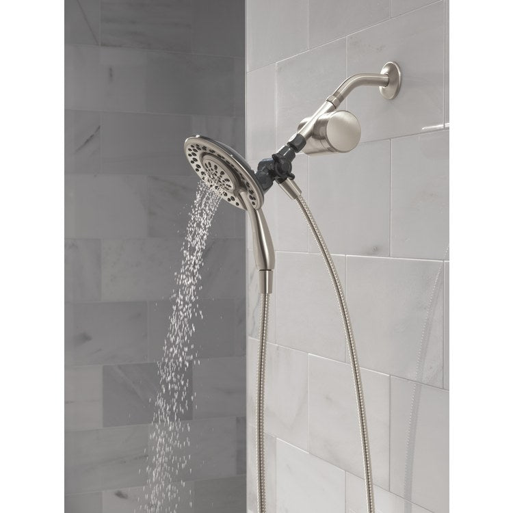 Handshower Combination Clarifi In2ition 2-In-1 with Filter Attachment Spotshield Stainless WaterSense 6-1/8 Inch 1.75 Gallons per Minute - Image 2