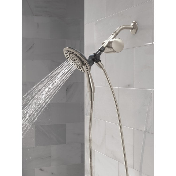 Handshower Combination Clarifi In2ition 2-In-1 with Filter Attachment Spotshield Stainless WaterSense 6-1/8 Inch 1.75 Gallons per Minute - Image 3