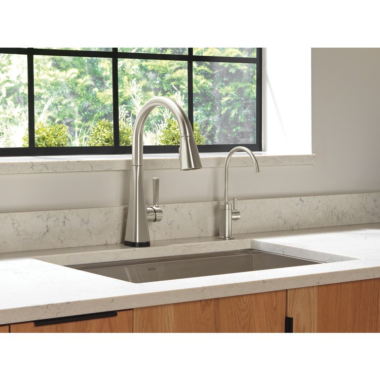 Beverage Faucet Clarifi Contemporary 1 Lever ADA Brilliance Stainless 360 DEG Swivel 1 Hole 1.5 Gallons per Minute - Image 3